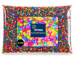 Styma - Waterparels - Waterbeads - Gelballetjes - Sensorisch - orbeez balletjes - 7-8 mm - 20,000 stuks