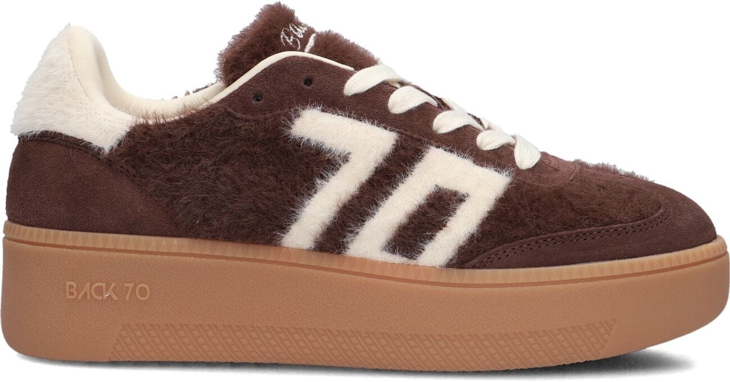 BACK70 Xxl Sneakers - Ponyhair - Dames - Bruin - Maat 42