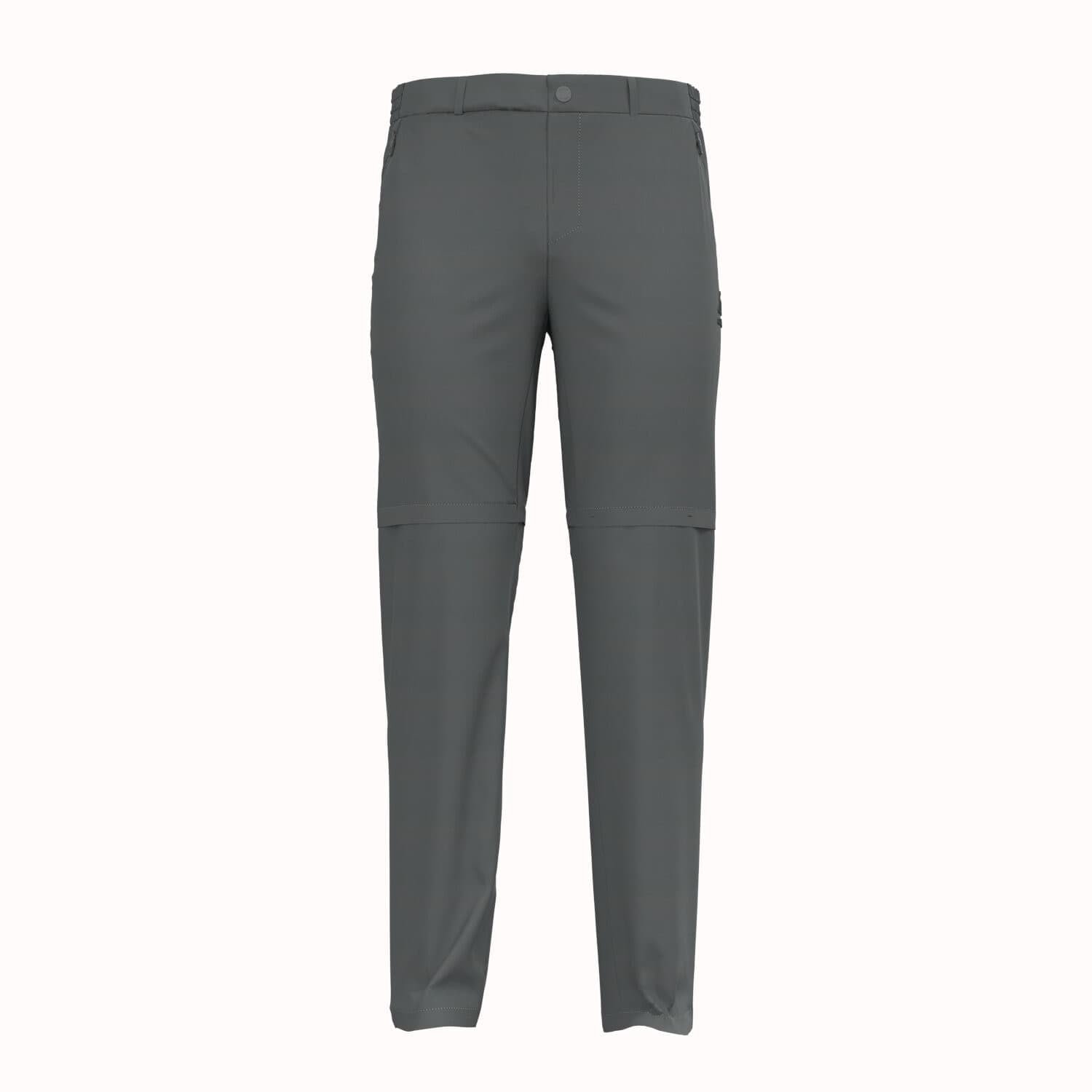 ODLO PANTS ZIP-OFF REGULAR LENGTH ASCENT LIGHT Homme 48 Sedona Sage
