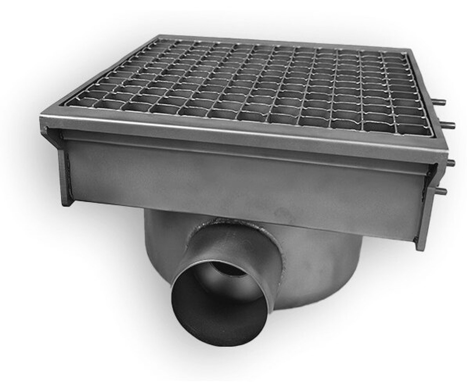 RVS AFVOERPUT 300X265 - 2 EXIT - CombiSteel 7107.0025 - Horeca & Professioneel