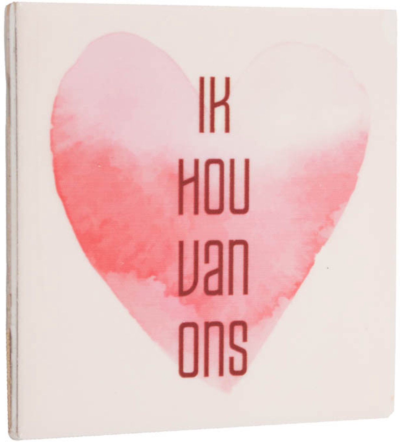 Tegeltje Ik hou van ons