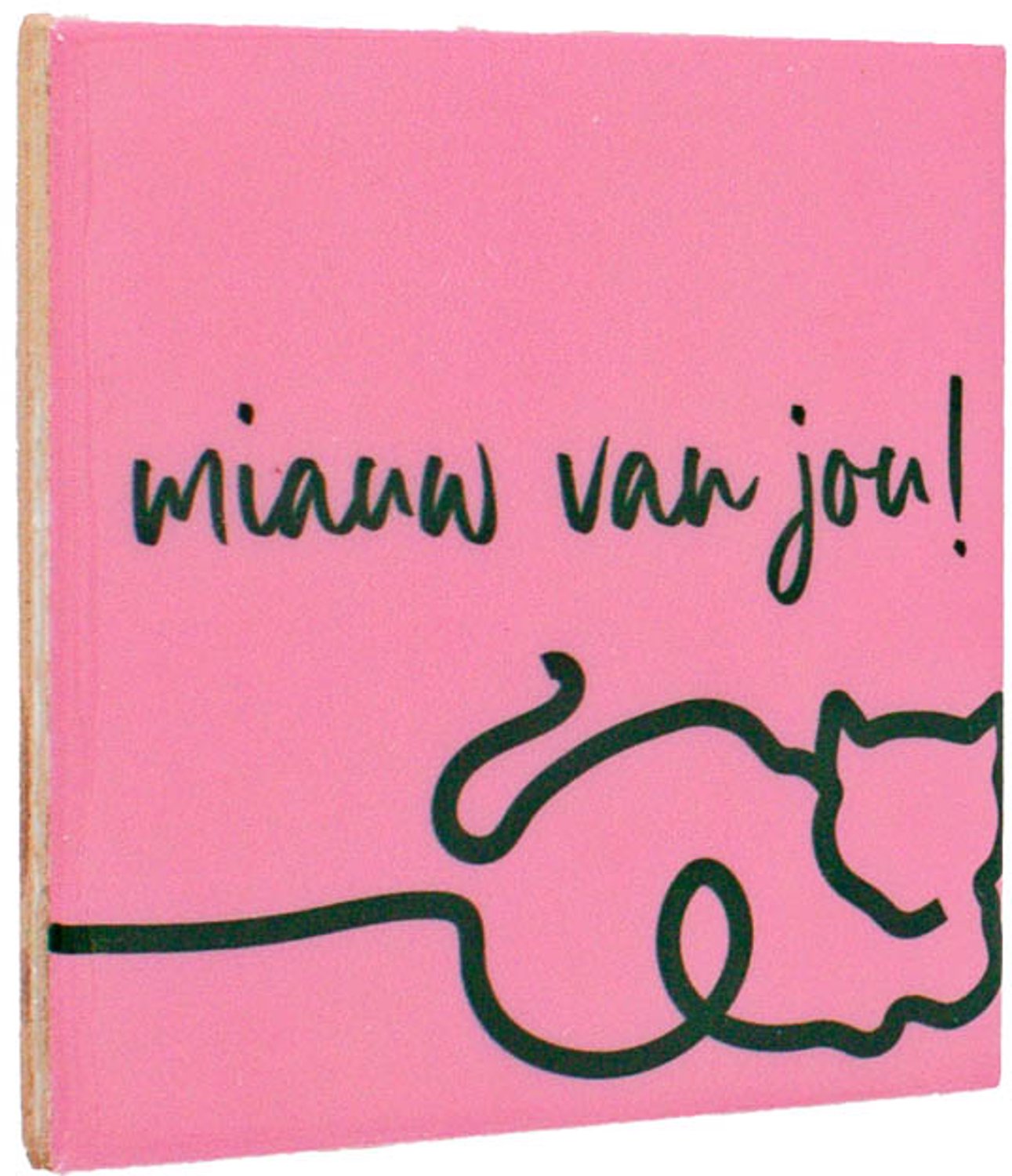 Tegeltje Miauw van jou