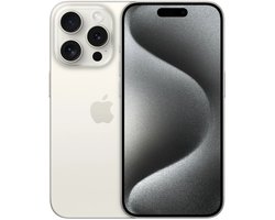 Apple iPhone 15 Pro - 256GB - Wit Titanium