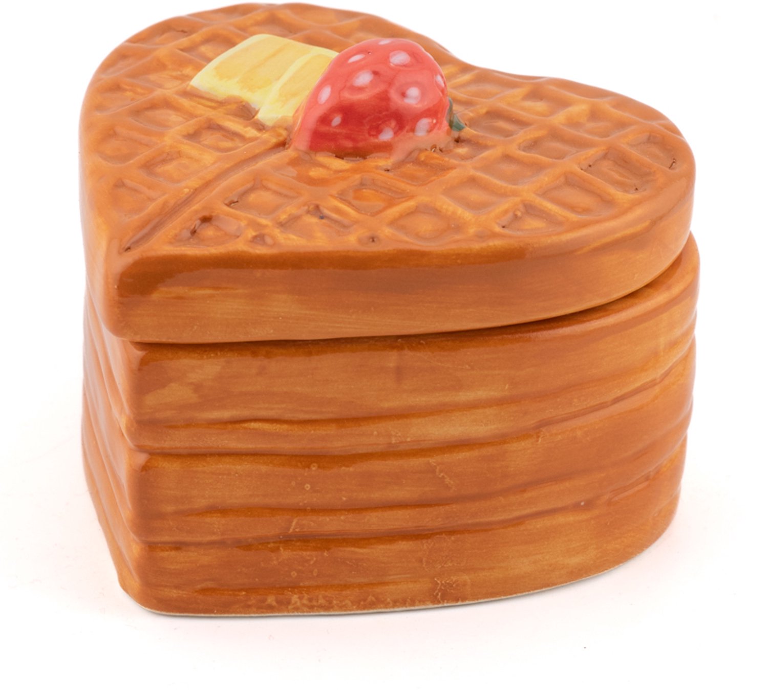 Aardewerk bakje waffles