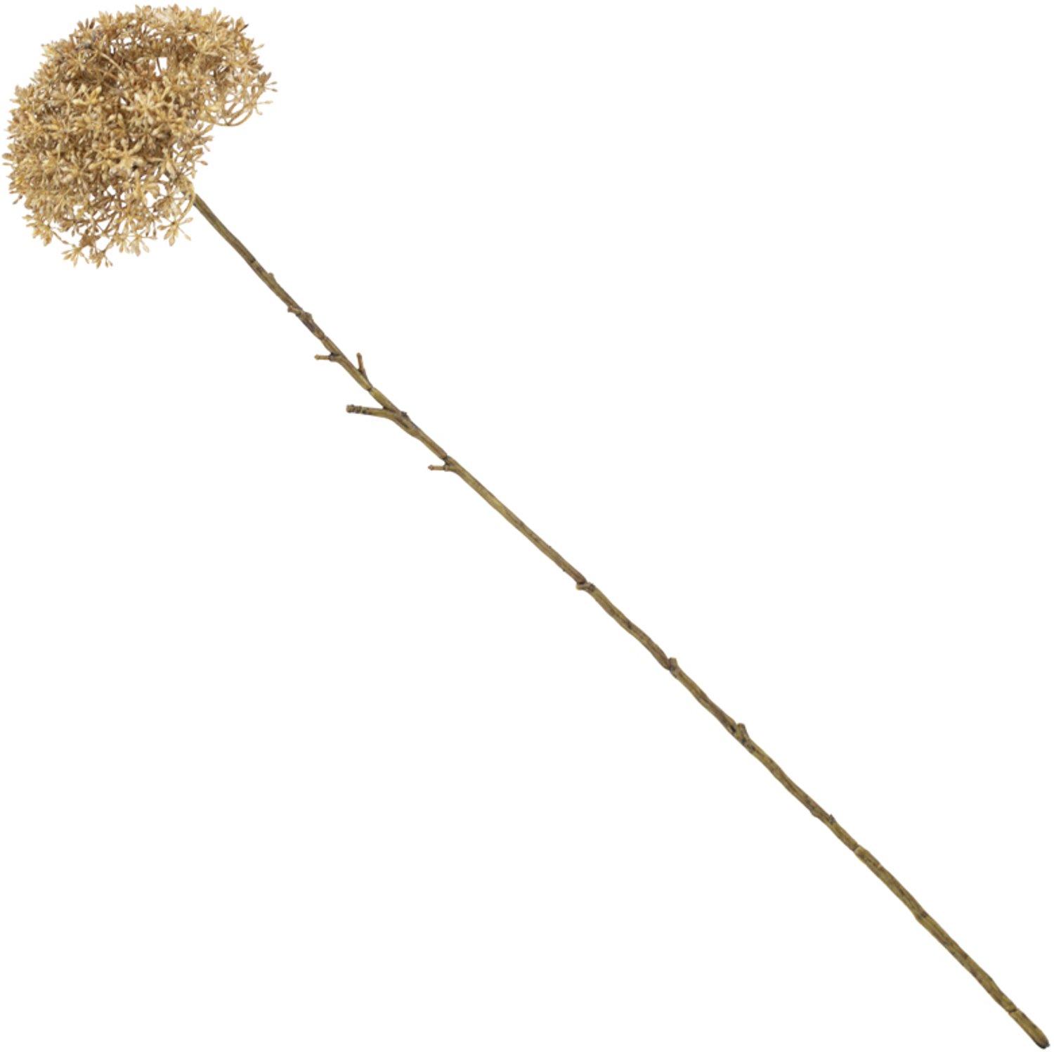 Kunstbol Trachelium 65cm beige