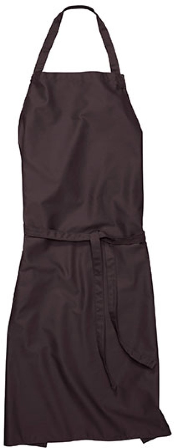CG Workwear Bib Apron Verona 90 CGW131 - Chocolate - 90 x 75 cm