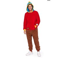 OppoSuits South Park™ - Cartman Onesie - Unisex - Carnaval- en Halloweenkleding - Chill Pak - Rood - Maat: S