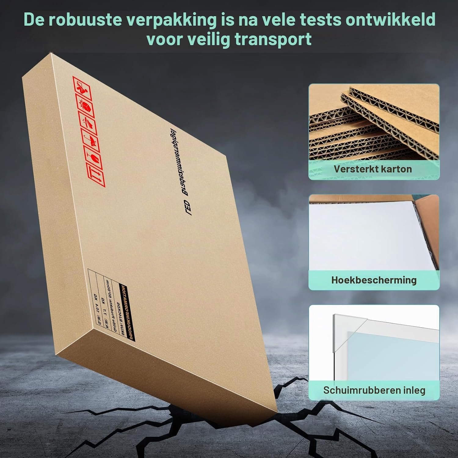Ronde LED Badkamerspiegel 80 cm met Verlichting, 3 Lichtkleuren, Dimbaar, Anti-condens en Touchbediening