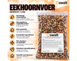 Oswalt Eekhoornvoer | Top Kwaliteit | 5KG
