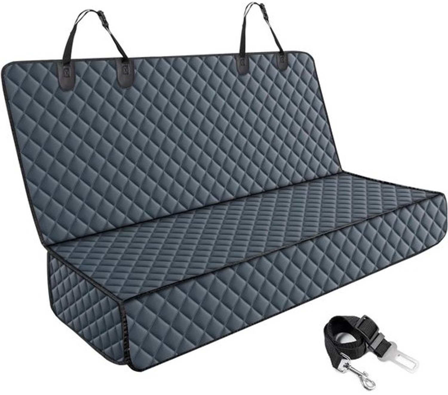 Hondenautohoes voor de achterbank - Autostoelhoes voor honden - Reizen met huisdieren - Waterdicht en krasbestendig - 130 cm B x 117 cm L