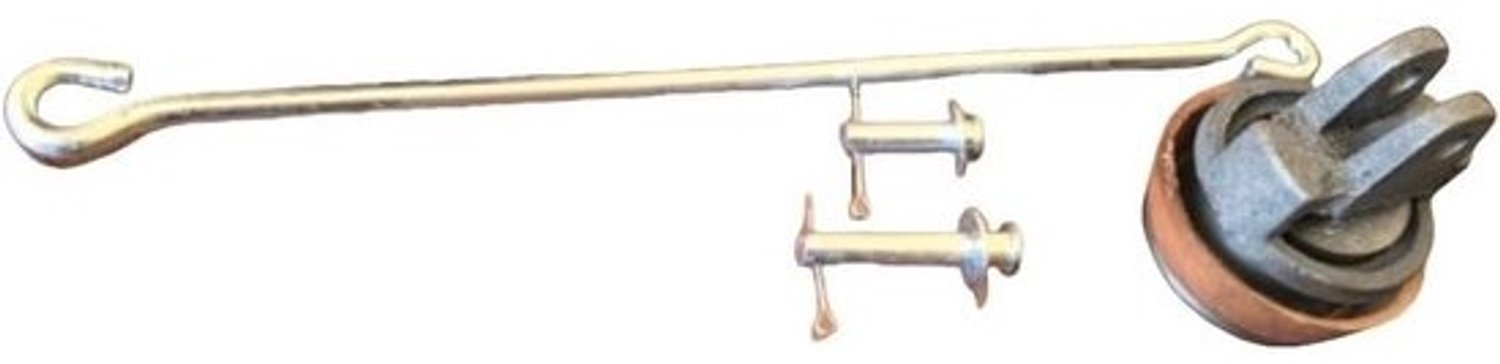 Vervangende zuigerset - Onderdelen voor handpomp - Water pompen - Complete set van gietijzer - 8 cm diameter - Grijs bruin zilver