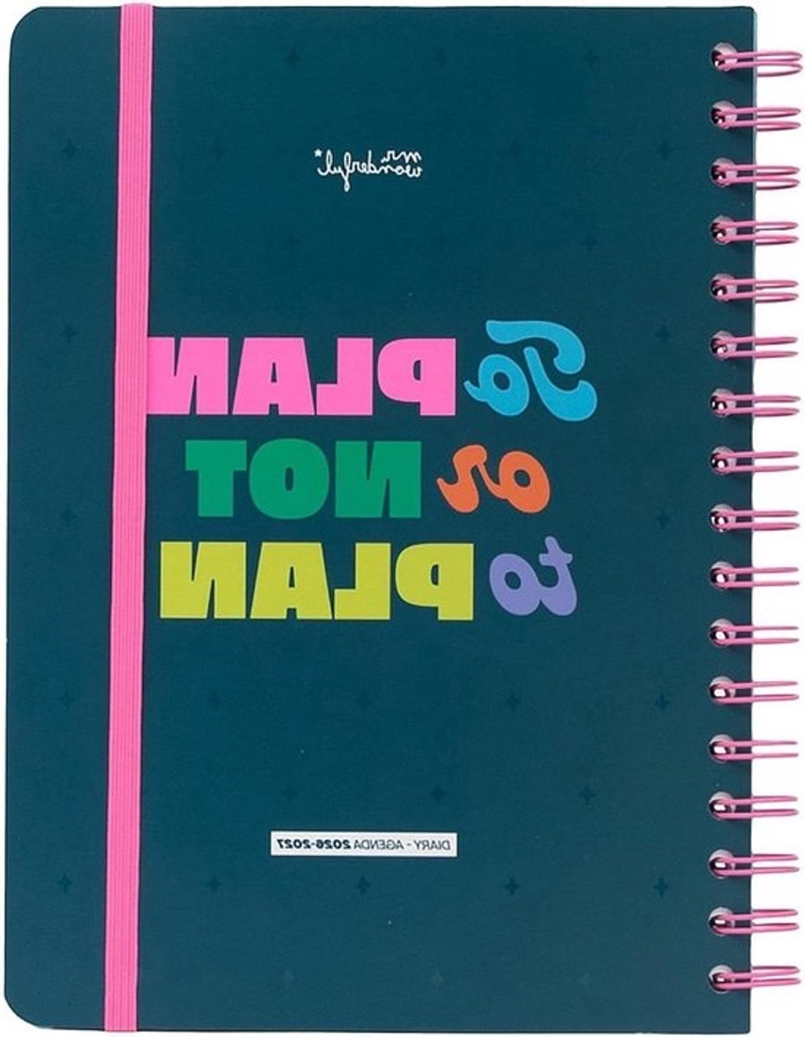 Weekoverzichtagenda - Planner en organizer - Dagelijkse planning - FSC-gecertificeerd papier - 160 pagina's - Basis