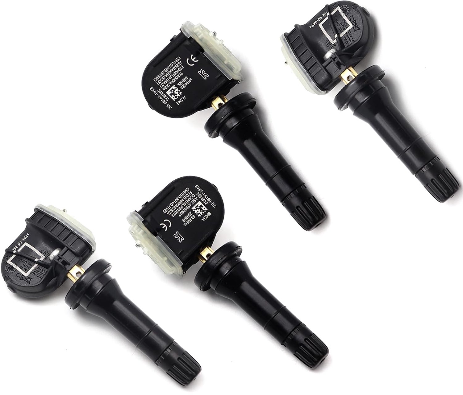 TPMS bandenspanningssensor 4 stuks - RDKS-sensoren voor Ford B-Max C-Max II Focus III - Hoge kwaliteit - m-winkel