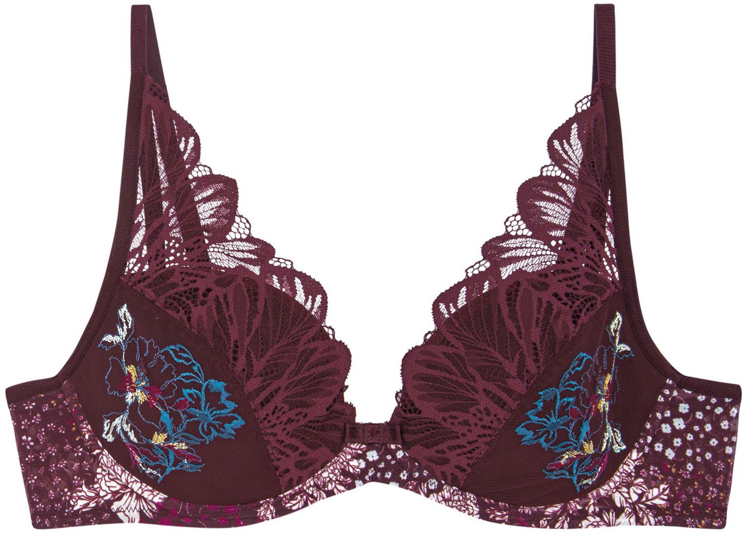 ESOTIQ Lavish Spotlight - Halfvoorgevormde Beha - Bordeaux - Kant