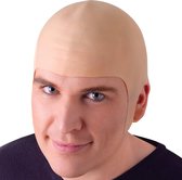 Bald Cap - Kale Kop - Kaal - Kaal Hoofd - Kaal Pruik - Wig Cap - Carnaval - Pitbull hoofd - Latex