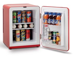 Technomax RM40 Retro Rood thermo-elektrische koelkast - 40 liter