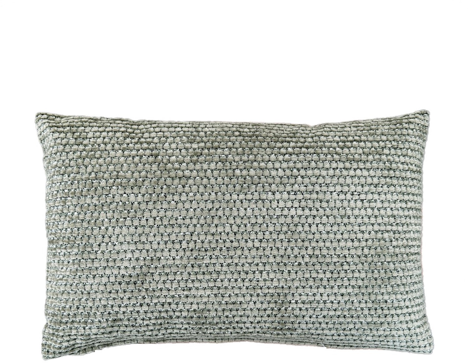Woonexpress Sierkussen Cumber - Chenille - Zacht - Cosy Look - Effen Groen