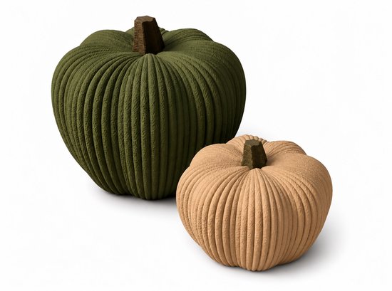 Decoratieve Pompoenen – Moderne Japandi Herfstdecoratie