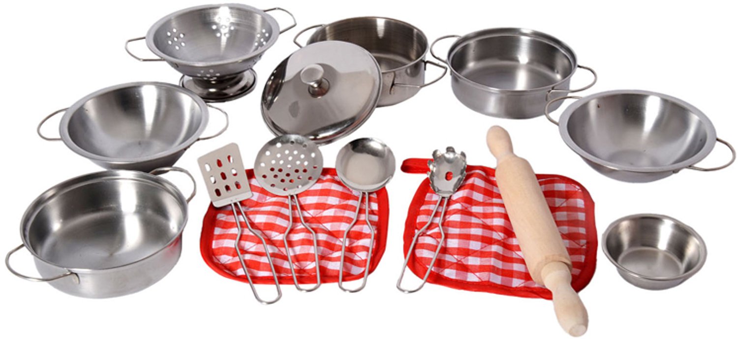 Keuken- en Pannenset, 15dlg.