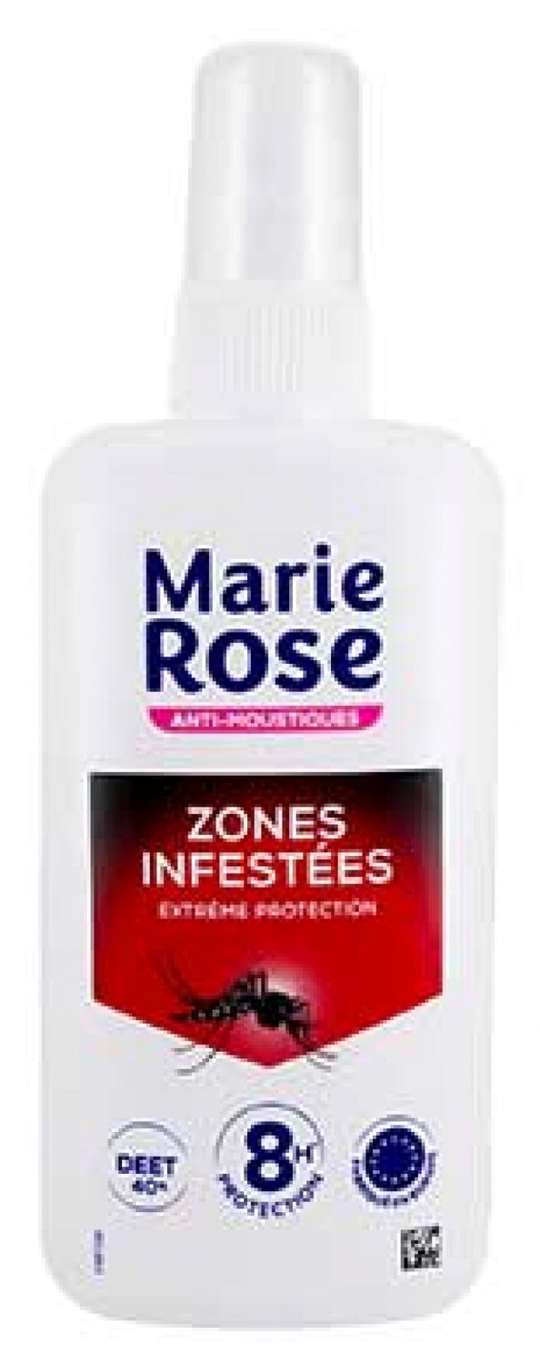 Marie Rose Anti-Muggen Besmette Zones Extreme Bescherming 100 ml