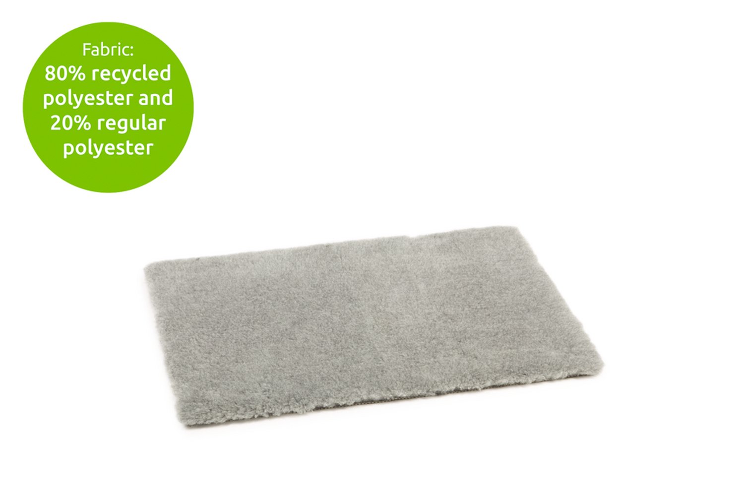 Bol.com Beeztees Vetbed Rumax - Hondenmat - Bench - Benchkussen - Grijs - 78x55cm aanbieding