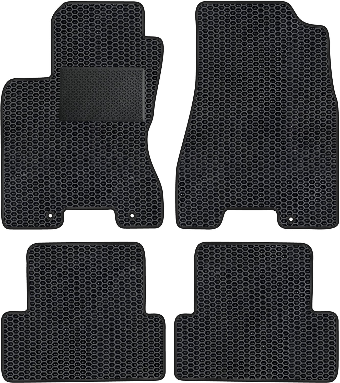 Nissan X-trail T31 - EVA - Compleet Vloermat Set - Extra Verstevigd