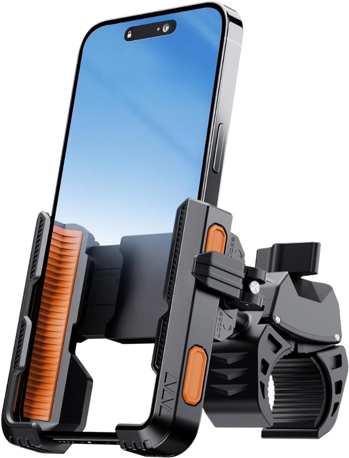 Verte - Fietstelefoonhouder - 1S-Snelkoppeling - Trillingsdempend - Universele Fietsstuurhouder - Voor Smartphones Van 4,5-7 Inch