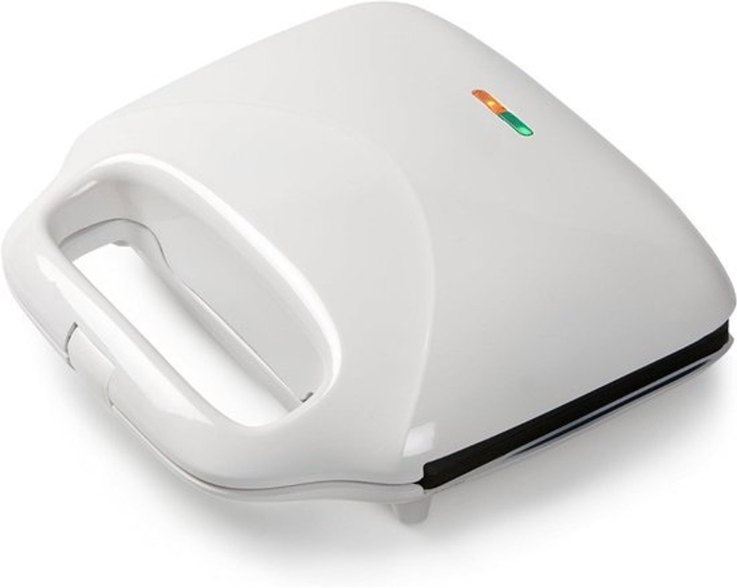 Croque Monsieur Toestel - Tosti-apparaat - Instelbare Temperatuur - Vergrendelende Clip - Tosti-ijzer - Uitklapbare Contactgrill - Kleine Tosti voor 2 Tosti's - Paninigrill - Antiaanbaklaag - Sandwichmaker