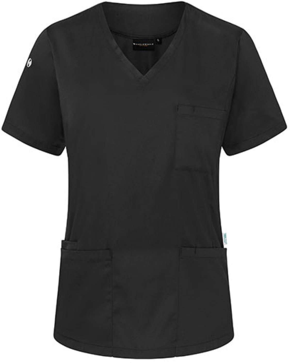 Karlowsky Ladies Kasack Essential KY138 Zwart