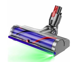 BLOSSOM Aangedreven Zuigmond Geschikt voor Dyson Steelstofzuiger V8/V10/V11/V15/G5 - Turbo Borstel - Vloerzuigmond - Stofzuigeraccessoires - Blauw