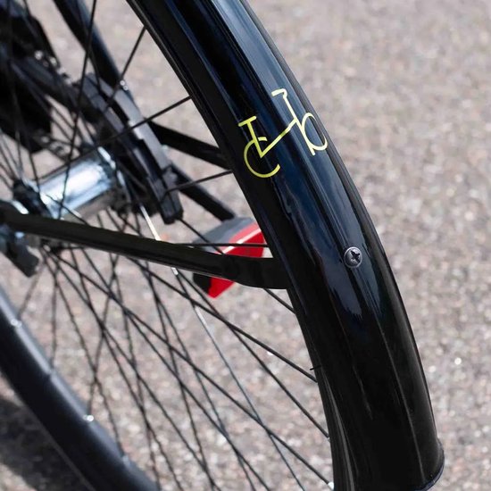 Cheasy Bike Stadsfiets V - 28 inch - 56 cm - Zwart — afbeelding 2