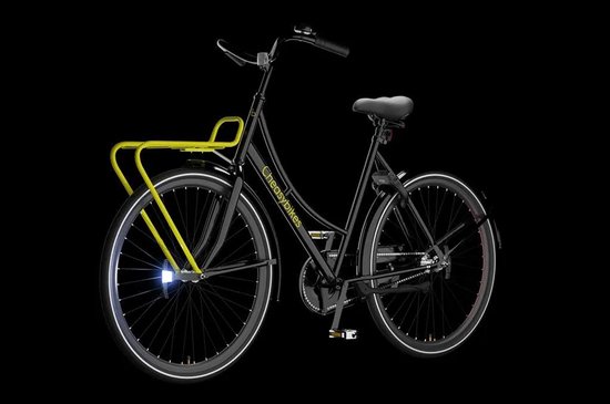 Cheasy Bike Stadsfiets V - 28 inch - 56 cm - Zwart — afbeelding 5