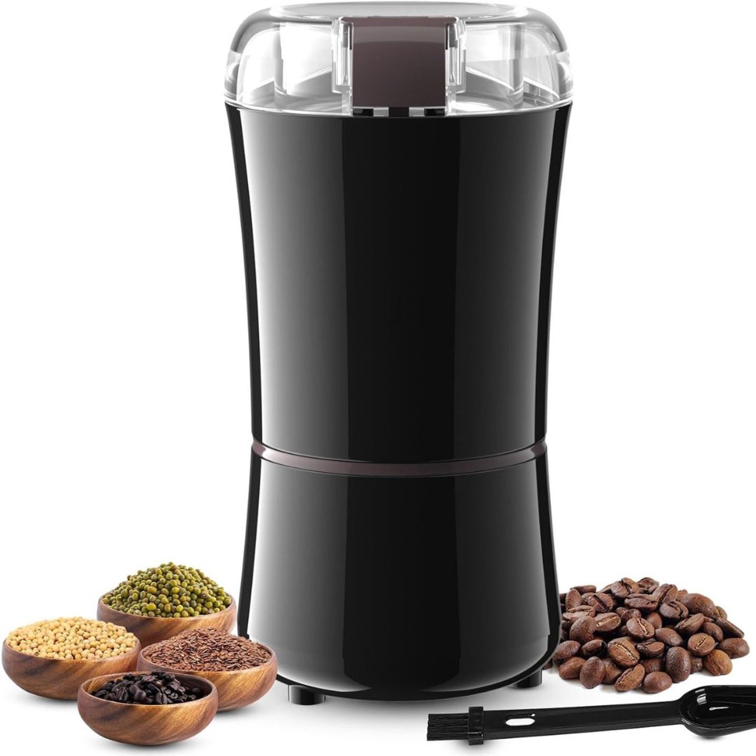 Koffiemolen Electrisch - Koffiebonen Maler - Koffiebonen Machine - Zwart