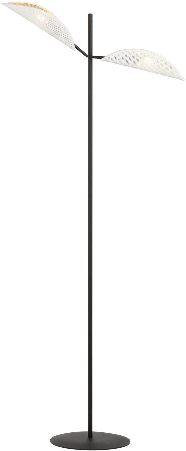 Emibig VENE LP2 WHITE/GOLD - Moderne vloerlamp voor elke ruimte