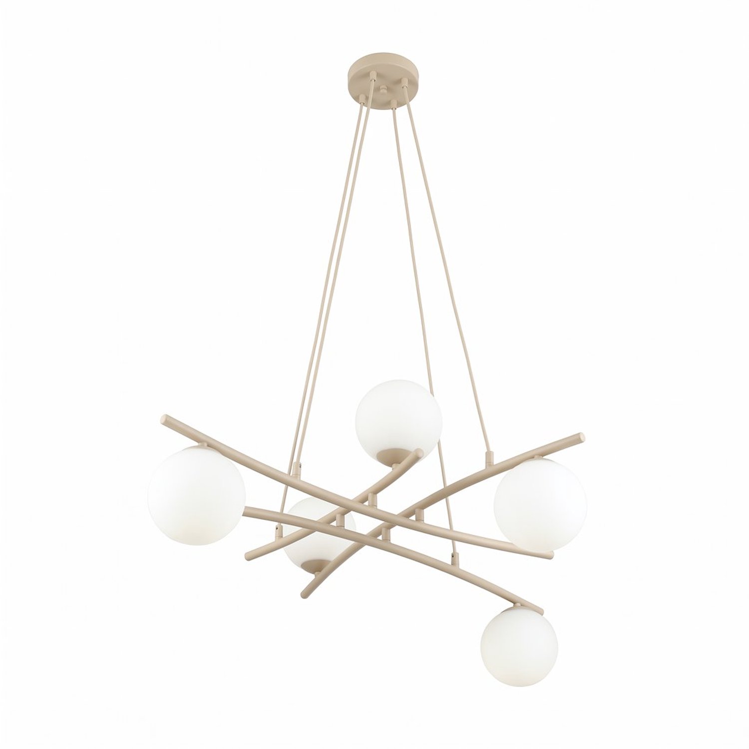 Emibig ESSA 5 MOKKA OPAL - Stijlvolle hanglamp voor elke ruimte