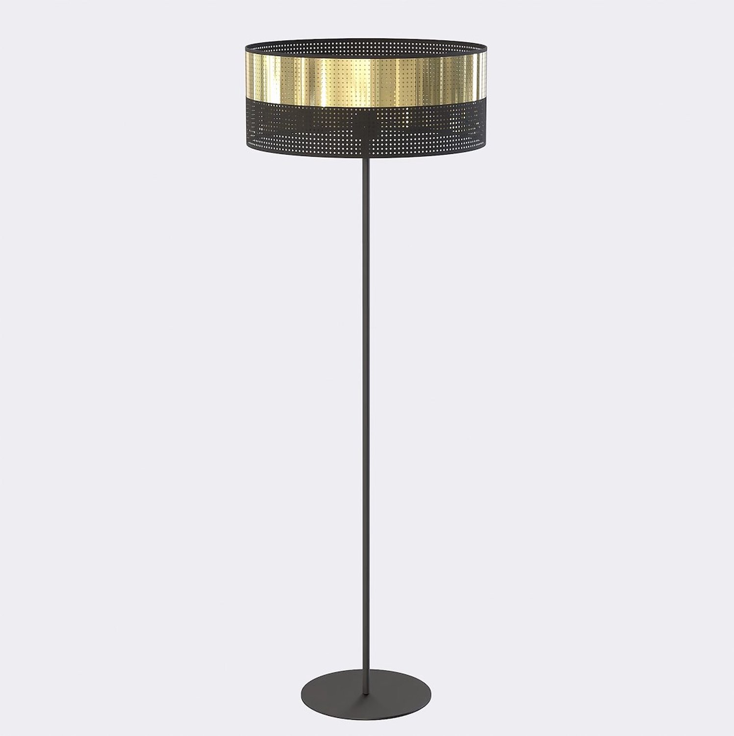 Emibig LUX LP1 BL GOLD - Moderne vloerlamp voor sfeervolle verlichting