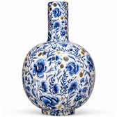 Vaas Print Delfts Blauw 26x40cm