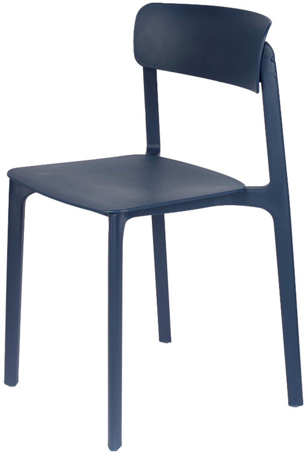 Puur Alunda eetkamerstoel donkerblauw