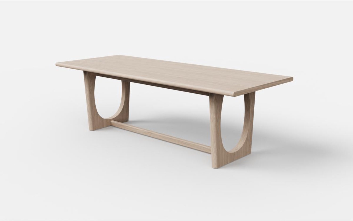 Nordic Home Albert eettafel 95x180 cm - naturel Bruin