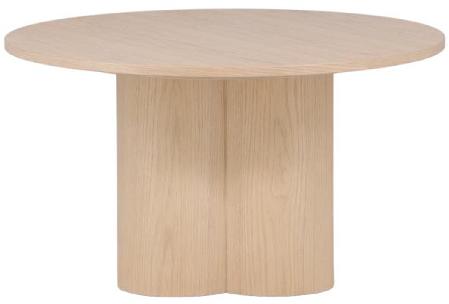Svea Rova ronde salontafel - ø80 cm - whitewash Wit