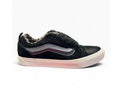 Vans Knu Skool - Suede Plaid Gray / Black - Maat 41