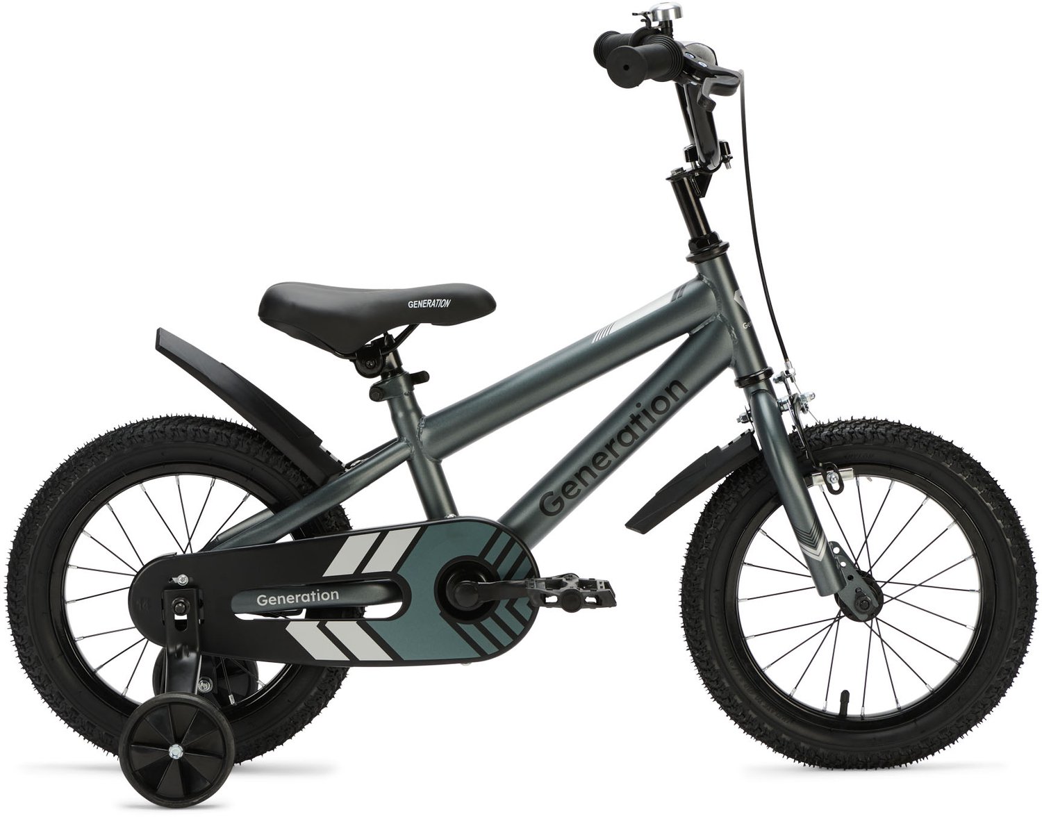 Generation Sport 14 inch Grijs - Kinderfiets - 3 t/m 5 jaar