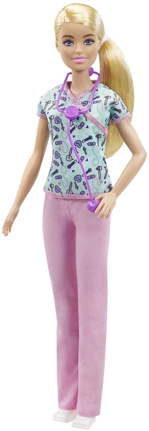 Bol.com Barbie Careers Verpleegster - Barbiepop - 30cm aanbieding