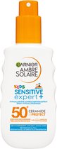 Ambre Solaire Sensitive Expert Kids Zonnebrandspray SPF 50+ Zonnebrand voor de Kinderhuid met Ceramide Protect 150ml