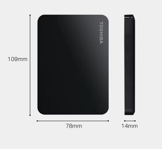 Toshiba Canvio Basics - Externe harde schijf - 500GB — afbeelding 4