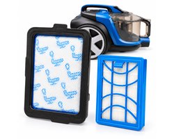 Kleanburg® - Geschikt voor Philips PowerPro Expert - Filter set van 2 stuks inclusief Houder - Vervanger voor FC8003/01