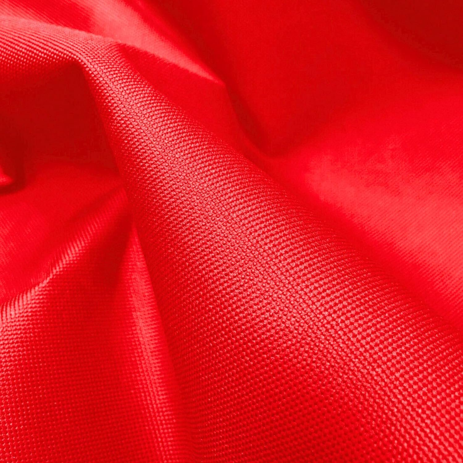 Waterdichte stof 600D canvas 150 cm breed - rood - per meter - ideaal voor buitengebruik - 5 stuks - m-winkel