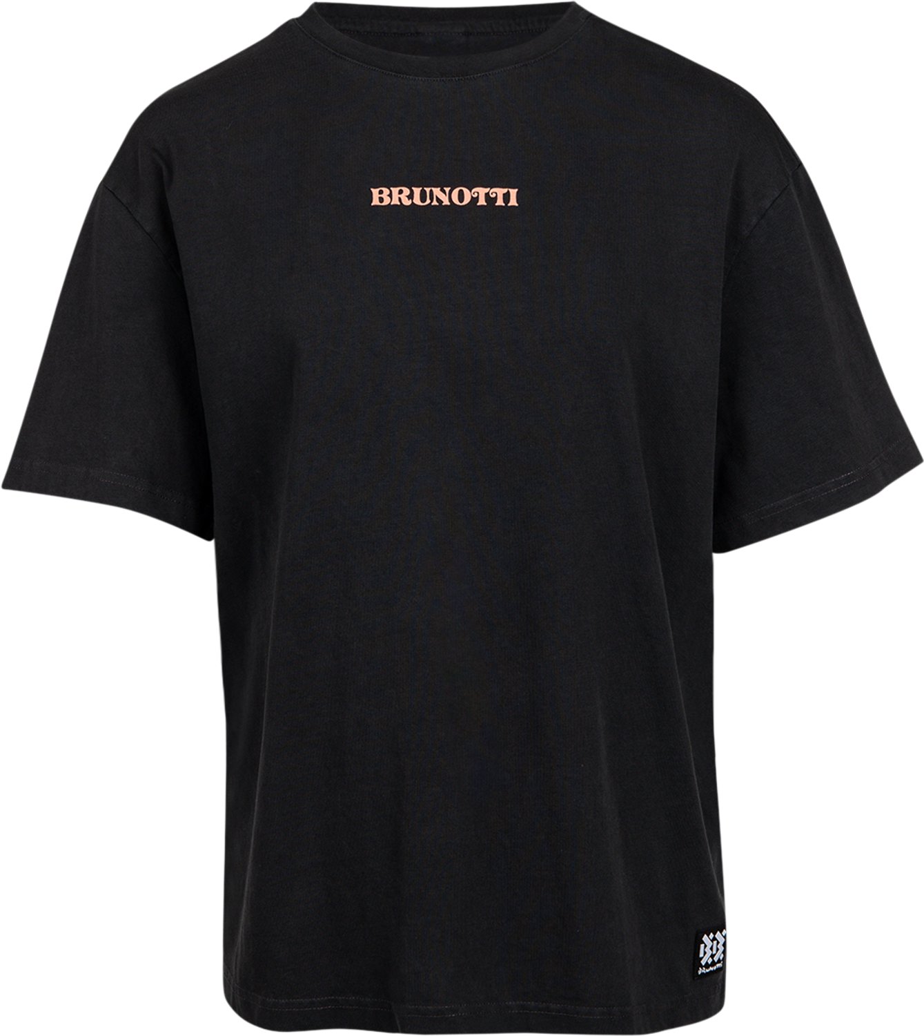 Brunotti Byas Dames T-Shirt Pirate 100% Katoen Relaxed Fit L Zwart