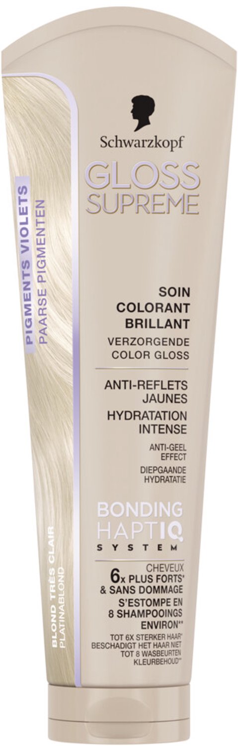 Schwarzkopf Gloss Supreme Platinablond 150 ml