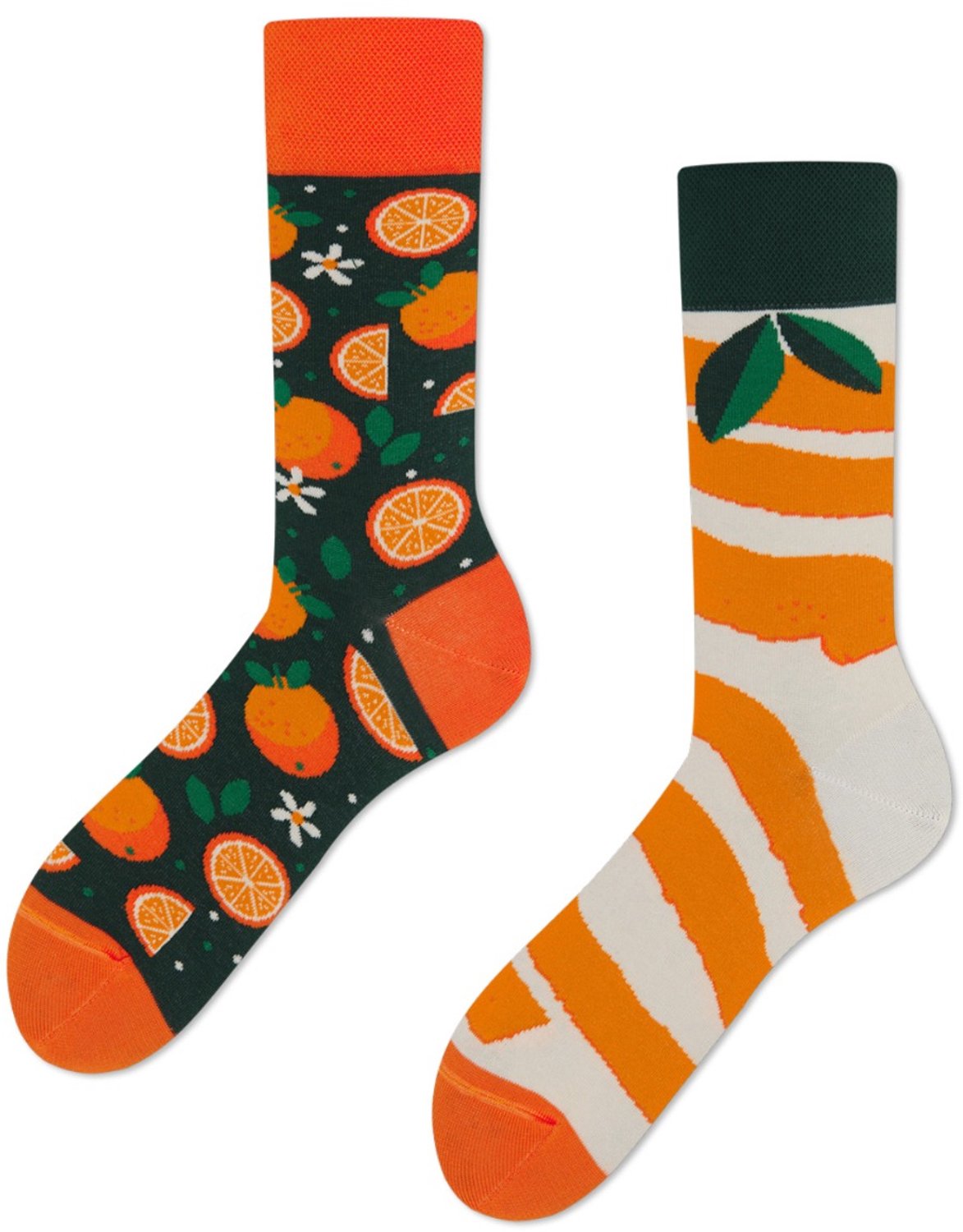 Many Mornings unisex sokken the oranges multi